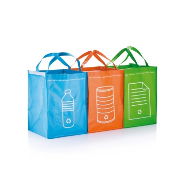 Logotrade promotional giveaway picture of: 3pcs recycle waste bags