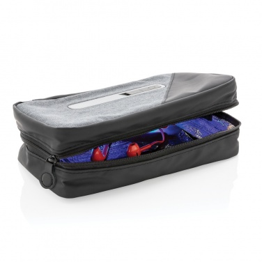 Logo trade promotional products image of: Portable UV-C steriliser pouch with integrated battery