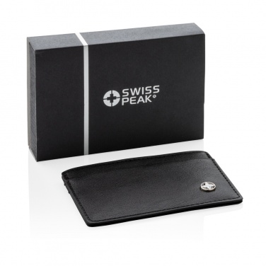 Logo trade promotional giveaways picture of: RFID anti-skimming card holder