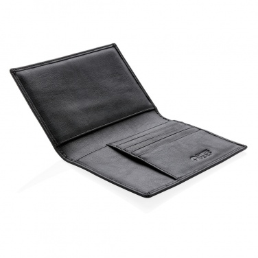 Logo trade promotional gift photo of: RFID anti-skimming passport holder