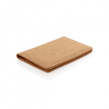 Logo trade promotional gift photo of: Cork secure RFID passport cover