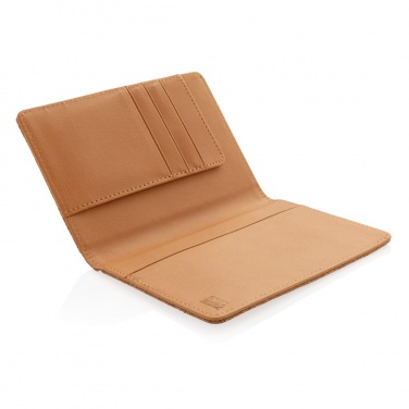 Logotrade promotional items photo of: Cork secure RFID passport cover