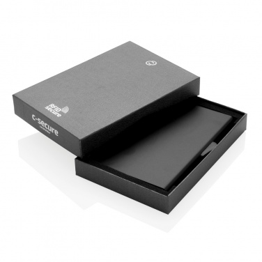 Logo trade promotional merchandise image of: C-Secure aluminium RFID card holder