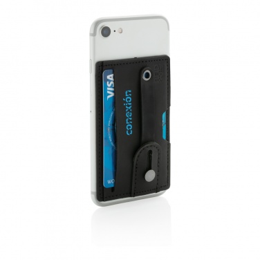Logo trade business gift photo of: 3-in-1 Phone Card Holder RFID