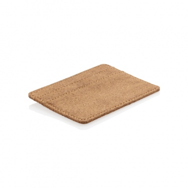 Logotrade business gift image of: Cork secure RFID slim wallet