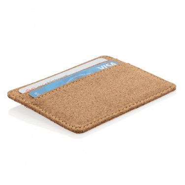 Logotrade promotional giveaway picture of: Cork secure RFID slim wallet