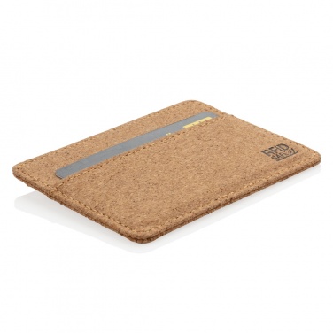 Logotrade promotional items photo of: Cork secure RFID slim wallet
