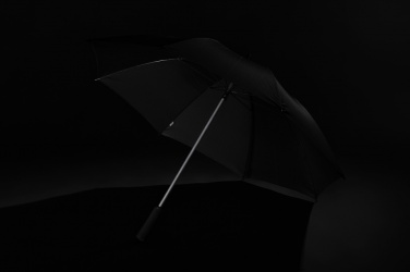 Logo trade promotional item photo of: Swiss Peak Aware™ Ultra-light manual 25” Alu umbrella