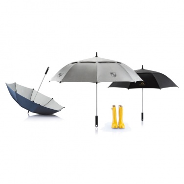 Logo trade promotional merchandise picture of: 27” Hurricane storm umbrella