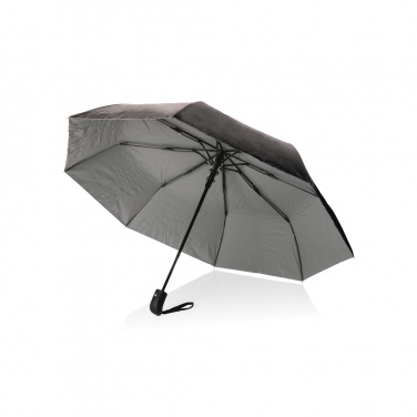 Logotrade corporate gift image of: 21" Impact AWARE™ RPET 190T Pongee dual colour mini umbrella