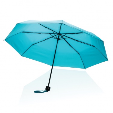 Logo trade business gift photo of: 20.5" Impact AWARE™ RPET 190T mini umbrella