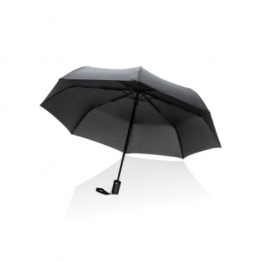 Logo trade promotional gifts picture of: 21" Impact AWARE™ RPET 190T auto open/close umbrella