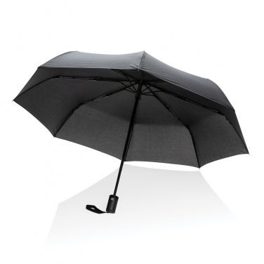 Logo trade corporate gifts image of: 21" Impact AWARE™ RPET 190T auto open/close umbrella