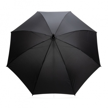 Logo trade business gifts image of: 23" Impact AWARE™ RPET 190T Storm proof umbrella