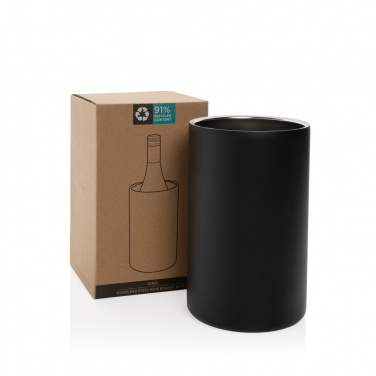 Logo trade promotional items picture of: Vino RCS certified recycled stainless steel wine bucket