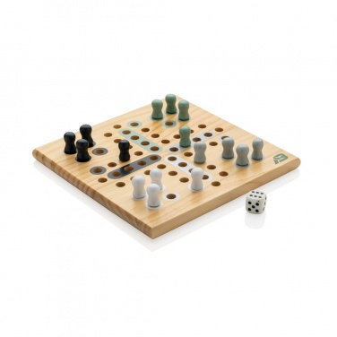 Logo trade promotional product photo of: Claire wooden Ludo game
