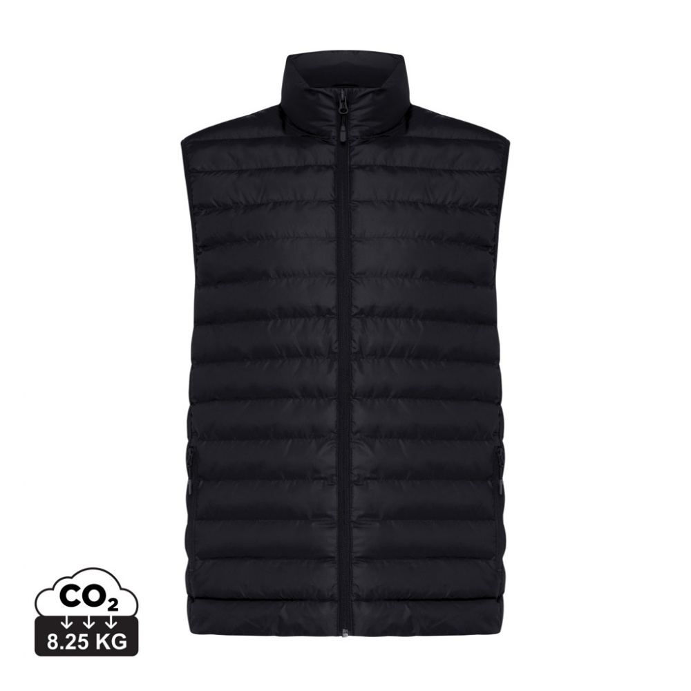 Logo trade promotional giveaways picture of: Iqoniq Meru men recycled polyester bodywarmer