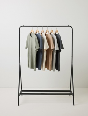 Logo trade promotional items image of: Iqoniq Manuel recycled cotton t-shirt undyed