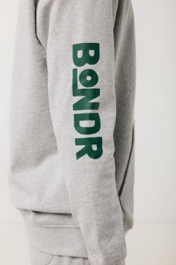 Logo trade corporate gifts picture of: Iqoniq Torres recycled cotton hoodie undyed