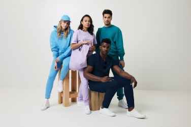 Logo trade business gifts image of: Iqoniq Yoho recycled cotton relaxed hoodie