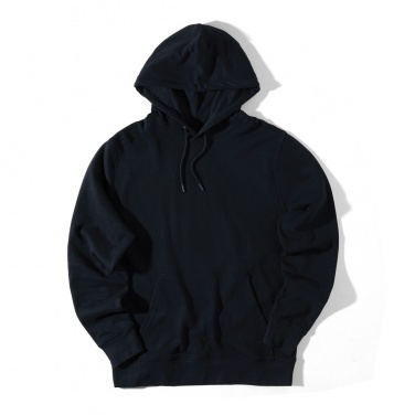 Logo trade promotional gift photo of: Iqoniq Rila lightweight recycled cotton hoodie
