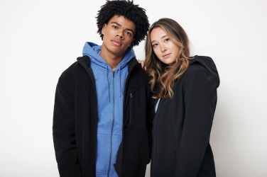 Logo trade promotional giveaway photo of: Iqoniq Diran recycled polyester pile fleece jacket