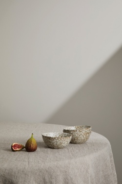 Logo trade promotional items image of: VINGA Nuvem stoneware mini bowl, 3 pcs set