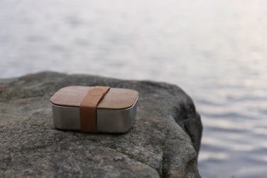 Logo trade promotional products picture of: VINGA Ciro RCS recycled steel lunch box