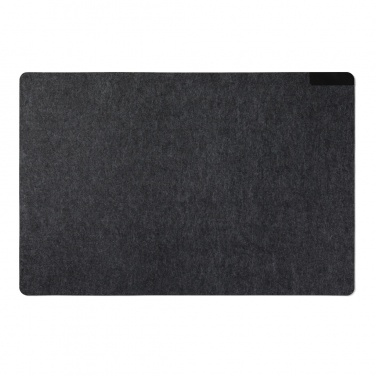 Logo trade corporate gifts image of: VINGA Albon GRS recycled felt desk pad