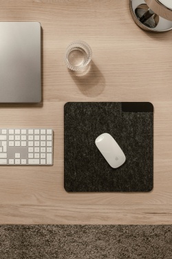 Logo trade promotional item photo of: VINGA Albon GRS recycled felt mouse pad