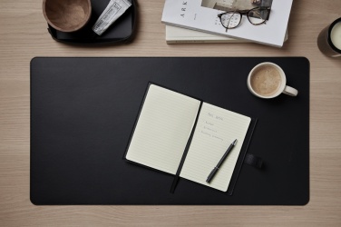 Logo trade corporate gifts picture of: VINGA Timo PU RCS RPET desk pad