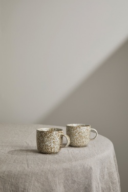 Logotrade promotional item picture of: VINGA Nuvem stoneware mug, 2 pcs set