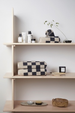 Logo trade promotional giveaway photo of: VINGA Elba OCS organic cotton towel, 4 pcs set