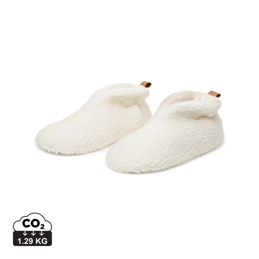 Logotrade corporate gift picture of: VINGA Santos RCS recycled pet cosy slippers
