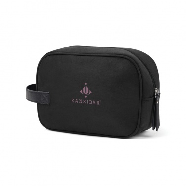 Logo trade corporate gifts image of: VINGA Marlow RCS recycled polyester toiletry bag