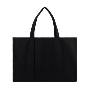Logo trade promotional giveaway photo of: VINGA Hilo AWARE™ recycled canvas maxi tote bag