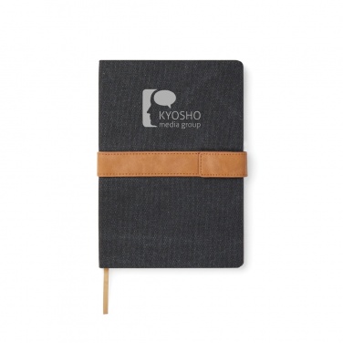 Logo trade promotional merchandise picture of: VINGA Bosler RCS recycled paper notebook
