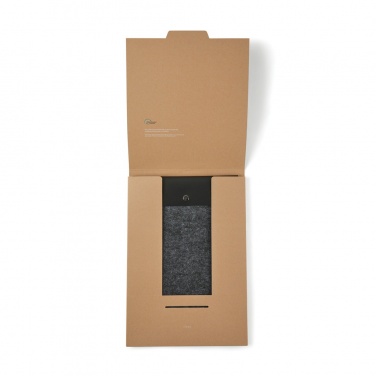 Logotrade promotional gifts photo of: VINGA Albon GRS recycled felt 15" laptop sleeve