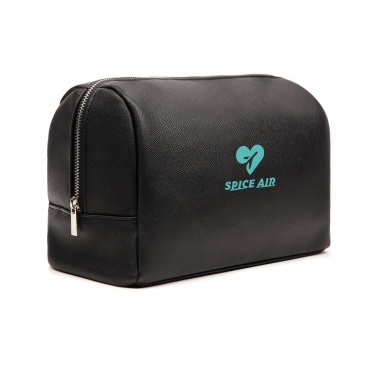 Logotrade promotional merchandise image of: VINGA Bermond RCS recycled PU toiletry bag