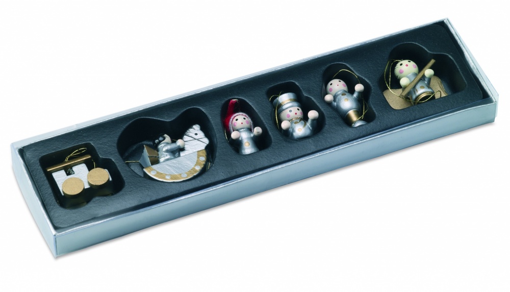 Logotrade promotional giveaways photo of: Set of 6 Xmas decoration