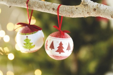 Logotrade promotional products photo of: Christmas bauble in gift box