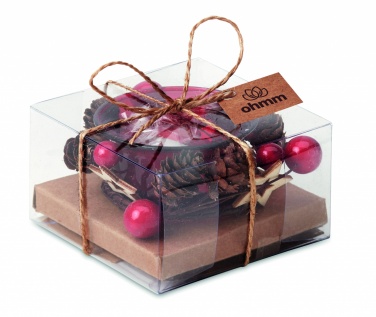 Logotrade business gift image of: Christmas candle holder