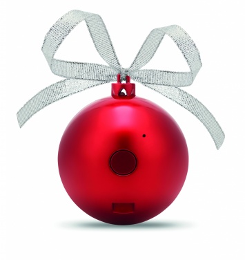 Logo trade promotional merchandise image of: Speaker Christmas ball