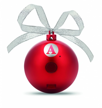 Logotrade promotional gifts photo of: Speaker Christmas ball