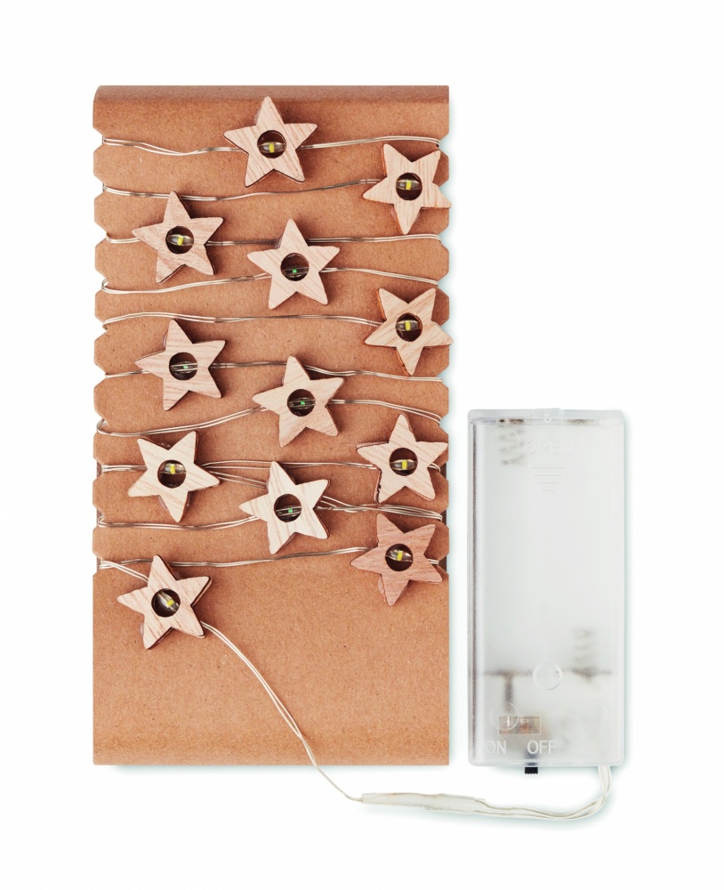 Logotrade advertising product picture of: String with 20 star lights