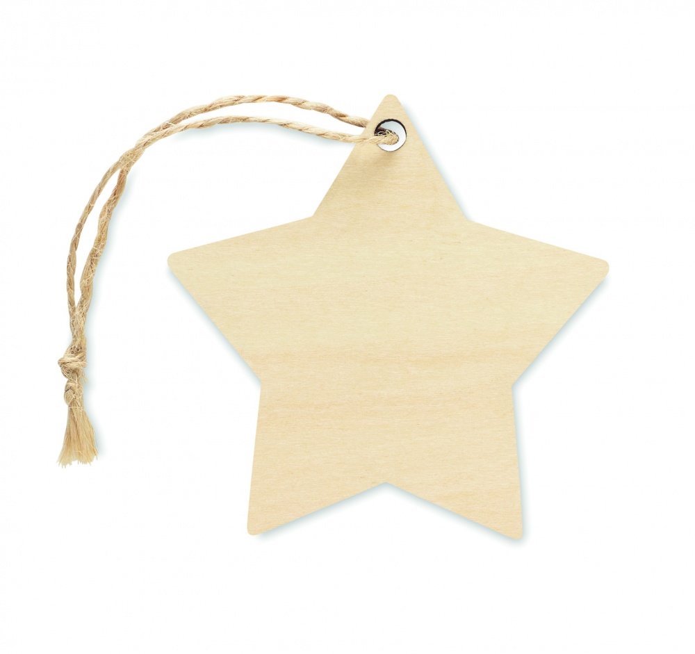 Logotrade promotional giveaways photo of: Christmas ornament star
