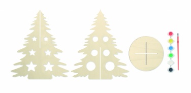 Logo trade promotional merchandise photo of: DIY wooden Christmas tree