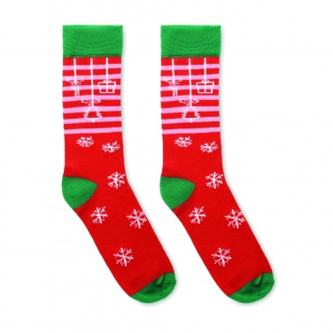 Logotrade promotional merchandise image of: Pair of Christmas socks M