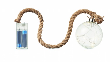 Logotrade promotional gift image of: Glass bauble LED light