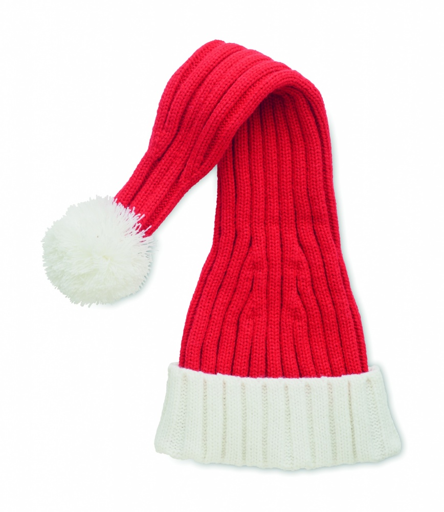 Logo trade promotional items picture of: Long Christmas knitted beanie